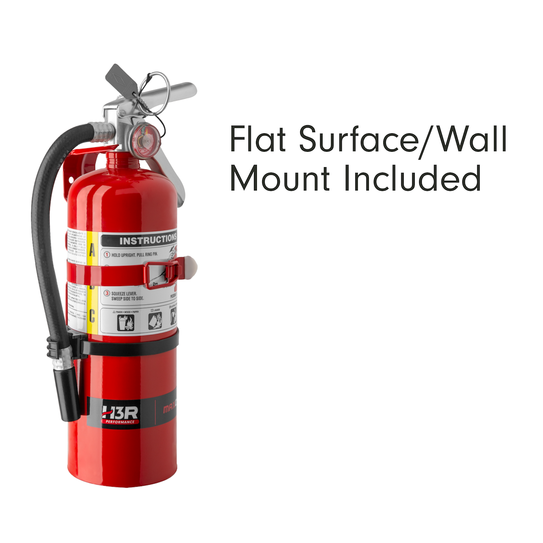 H3R Fire Extinguisher, Maxout ™, Ul Rated 3-A:40-B:C, Dry Chemical Agent, Us Coast Guard Approved, 5 Pound Bottle, Steel, Red – MX500R