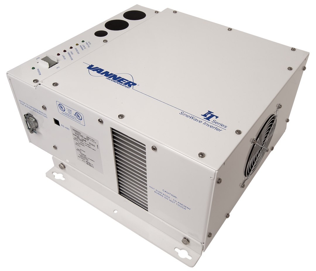 Havis Power Inverter, It Series, Inverts 10.5-16.5 Volt DC to 120 Volt AC, 3600 Continuous/ 6000 Peak Watts, Pure Sine Wave – IT12-3600PL-01