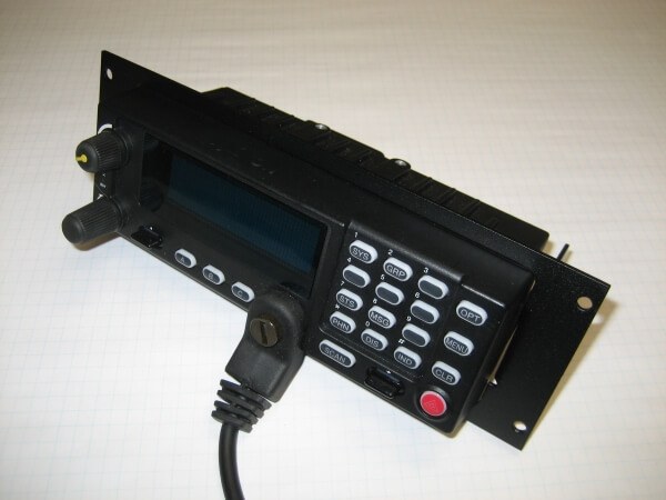 Havis Radio Mounting Bracket, For Use with M/A-Com CH-721/ M/A-Com M-5300/ XG-100M Harris Unity Radio, Black, Single – C-EB30-CH7-1P