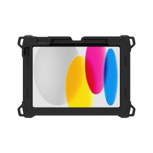 Havis Tablet Mount, Fits 10TH Gen Apple Ipad/ Ipad A16, Mounts Using Universal Vesa Bolt Pattern, With Powered Docking Station, Black – PKG-TAB4-APP5N