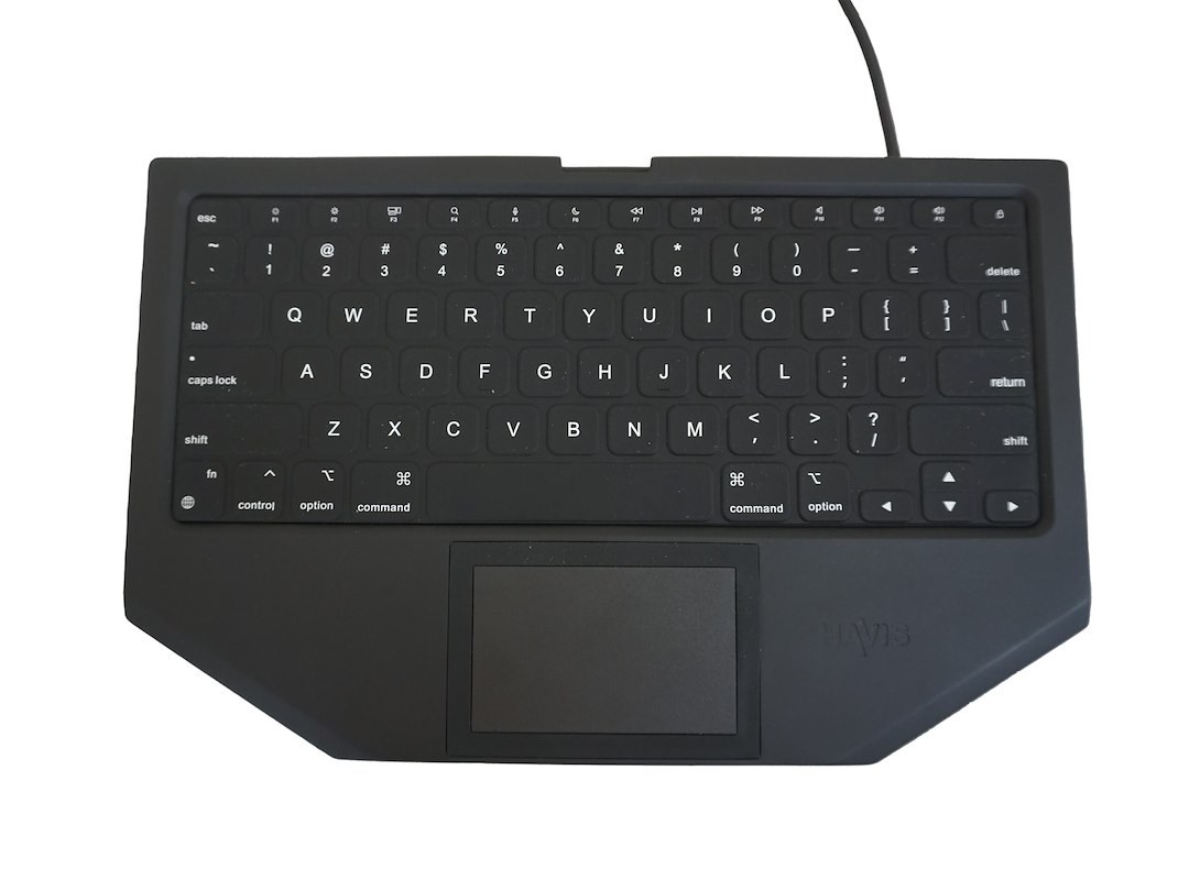 Havis Computer Keyboard, USB-C Wired, Compatible with Mac/ Ios/ Windows Os/ Android Os, 12 Inch Length X 7.7 Inch Width X 0.8 Inch Depth – KB-1004