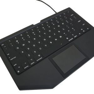 Havis Computer Keyboard, USB-C Wired, Compatible with Mac/ Ios/ Windows Os/ Android Os, 12 Inch Length X 7.7 Inch Width X 0.8 Inch Depth – KB-1004
