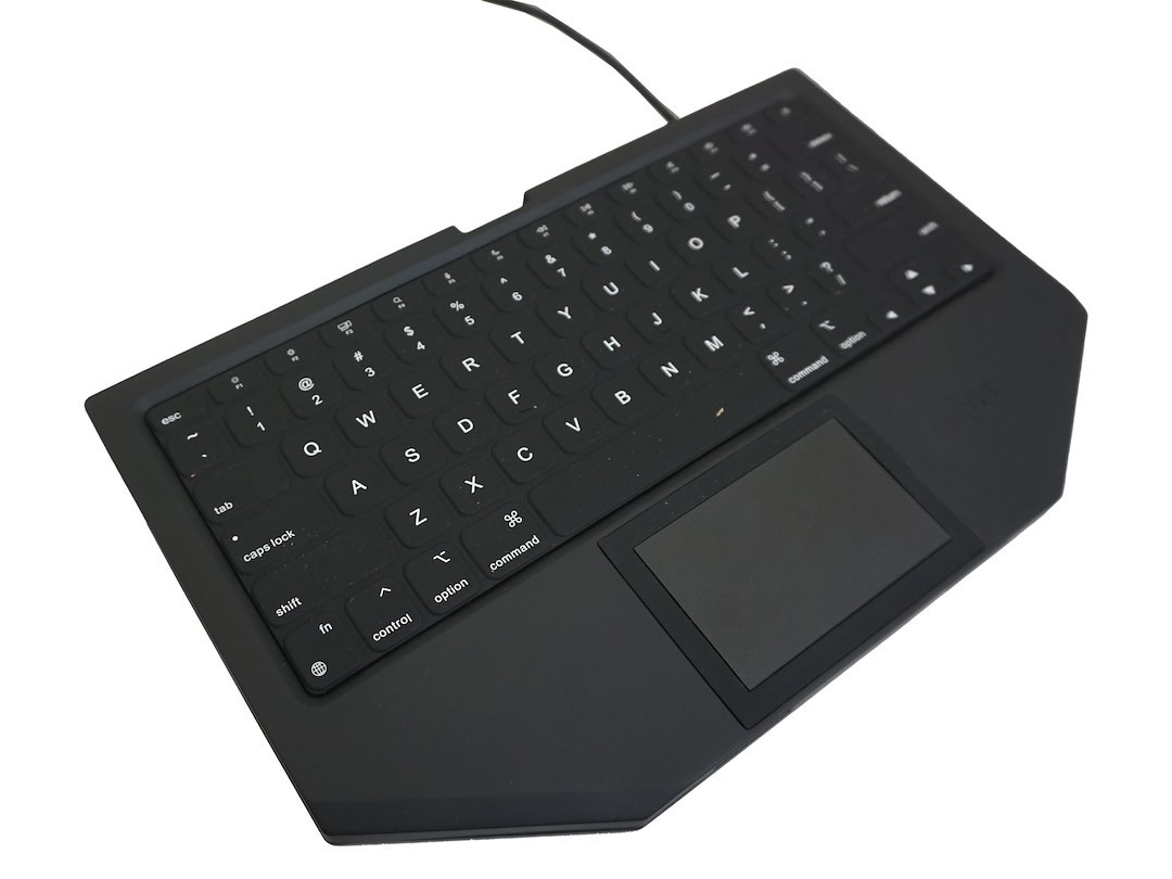 Havis Computer Keyboard, USB-C Wired, Compatible with Mac/ Ios/ Windows Os/ Android Os, 12 Inch Length X 7.7 Inch Width X 0.8 Inch Depth – KB-1004