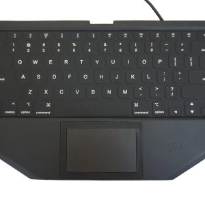 Havis Computer Keyboard, USB-C Wired, Compatible with Mac/ Ios/ Windows Os/ Android Os, 12 Inch Length X 7.7 Inch Width X 0.8 Inch Depth – KB-1004
