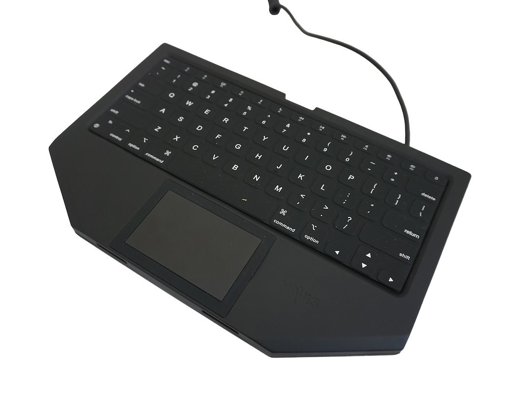 Havis Computer Keyboard, USB-C Wired, Compatible with Mac/ Ios/ Windows Os/ Android Os, 12 Inch Length X 7.7 Inch Width X 0.8 Inch Depth – KB-1004