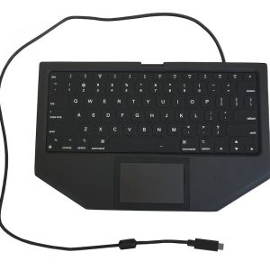 Havis Computer Keyboard, USB-C Wired, Compatible with Mac/ Ios/ Windows Os/ Android Os, 12 Inch Length X 7.7 Inch Width X 0.8 Inch Depth – KB-1004