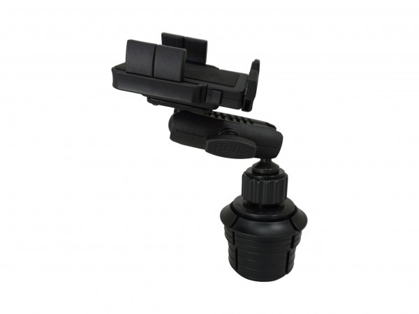 Havis Cell Phone Mount, Fits 2-1/4 Inch to 3-3/4 Inch Width Mobile Phones, Up to 5 Pound Capacity – PKG-CUP-101
