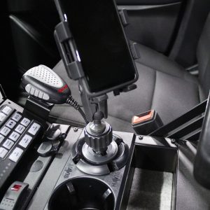 Havis Cell Phone Mount, Fits 2-1/4 Inch to 3-3/4 Inch Width Mobile Phones, Up to 5 Pound Capacity – PKG-CUP-101
