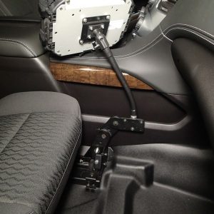 Havis Computer Keyboard Mount, Compatible with 1.20 Inch X 1-1/2 Inch Amps Hole Pattern, Mounted Using Ball Mount – PKG-FAM-113