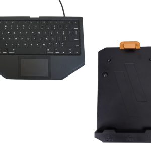 Havis Computer Keyboard, USB Wired, Compatible with Mac/ Ios/ Windows Os/ Android Os, 12 Inch Length X 7.7 Inch Width X 0.8 Inch Depth – PKG-KB-2004