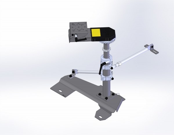 Havis Laptop Mount, Floor Mount, Pivoting, Adjustable Height – PKG-PSM-306