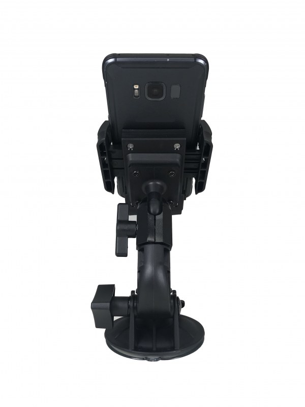 Havis Cell Phone Mount, Fits 2-1/4 Inch to 3-3/4 Inch Width Mobile Phones, Up to 3 Pound Capacity, Standard Universal Rugged – PKG-WIN-101