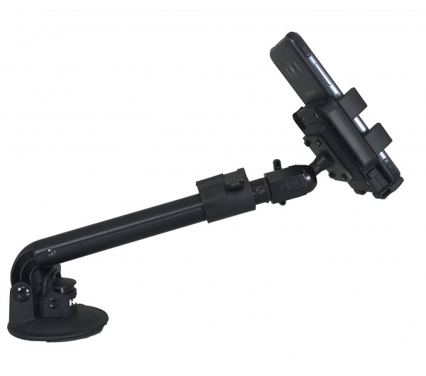 Havis Cell Phone Mount, Fits 2-1/4 Inch to 3-3/4 Inch Width Mobile Phones, Telescoping Arm Extend Up to 18 Inch, Up to 3 Pound Capacity – PKG-WIN-102