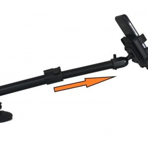 Havis Cell Phone Mount, Fits 2-1/4 Inch to 3-3/4 Inch Width Mobile Phones, Telescoping Arm Extend Up to 18 Inch, Up to 3 Pound Capacity – PKG-WIN-102