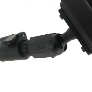 Havis Cell Phone Mount, Fits 2-1/4 Inch to 3-3/4 Inch Width Mobile Phones, Telescoping Arm Extend Up to 18 Inch, Up to 3 Pound Capacity – PKG-WIN-102