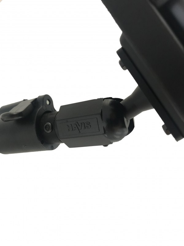 Havis Cell Phone Mount, Fits 2-1/4 Inch to 3-3/4 Inch Width Mobile Phones, Telescoping Arm Extend Up to 18 Inch, Up to 3 Pound Capacity – PKG-WIN-102