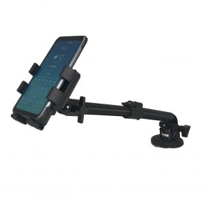 Havis Cell Phone Mount, Fits 2-1/4 Inch to 3-3/4 Inch Width Mobile Phones, Telescoping Arm Extend Up to 18 Inch, Up to 3 Pound Capacity – PKG-WIN-102