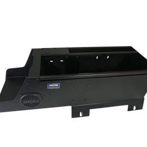 Havis Console, Fits Bucket Seats to Dash Contour, 38.6 Inch Length X 14.9 Inch Width X 12.7 Inch Height Overall Dimension, Black – C-VSW-2600-SILV