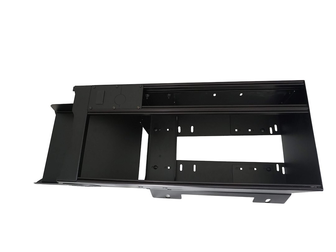 Havis Console, Fits Bucket Seats to Dash Contour, 38.6 Inch Length X 14.9 Inch Width X 12.7 Inch Height Overall Dimension, Black – C-VSW-2600-SILV