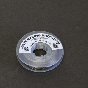 Helix Racing Products Safety Wire, 0.028 Inch Diameter, Stainless Steel, 0.25 Pound Spool – 112-0028