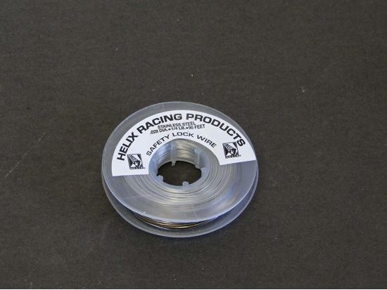 Helix Racing Products Safety Wire, 0.028 Inch Diameter, Stainless Steel, 0.25 Pound Spool – 112-0028