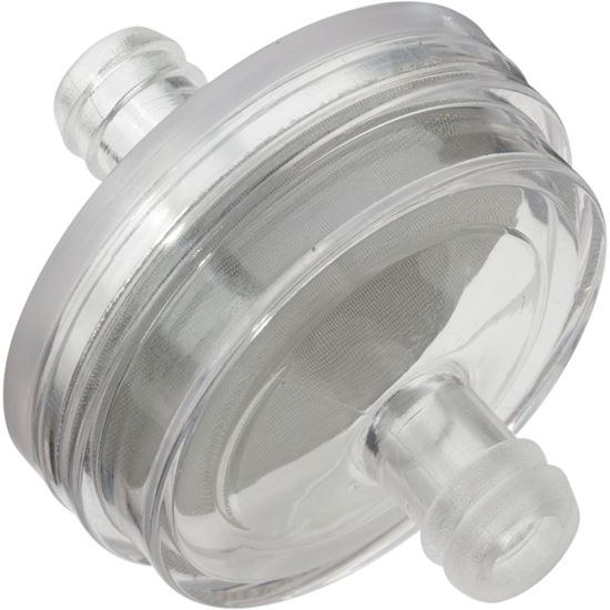 Helix Racing Products Fuel Filter, Complete Assembly, IN-Line, 5/16 Inch Inlet/Outlet, Large Disk Shape – 118-9015