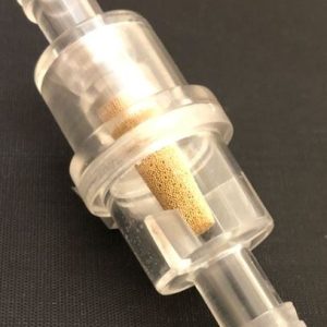 Helix Racing Products Fuel Filter, Complete Assembly, IN-Line, 5/16 Inch Inlet/Outlet, Small Cylinder Shape – 118-9018