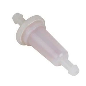 Helix Racing Products Fuel Filter, Complete Assembly, IN-Line, 1/4 Inch Inlet/Outlet, Small Diameter Conical Shape – 118-9031