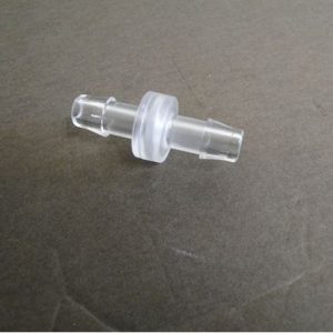 Helix Racing Products Fuel Filter, Complete Assembly, IN-Line, 3/8 Inch Inlet/Outlet, Small Disk Shape – 118-9104