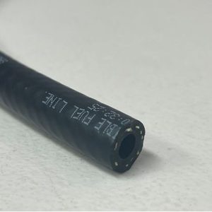 Helix Racing Products Fuel Line, Submersible, 18 Inch Length, 1/4 Inch Inner Diameter, Black, Rubber, Meets SAE 30R10 – 140-4108