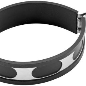 Helix Racing Products Exhaust Clamp, 4 Inch X 5 Inch Diameter, Band Clamp, Oval Shape, Stainless Steel, Single – 210-2705