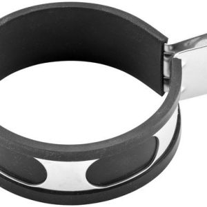 Helix Racing Products Exhaust Clamp, 3-1/2 Inch Diameter, Band Clamp, Round Shape, Stainless Steel, Single – 210-2706