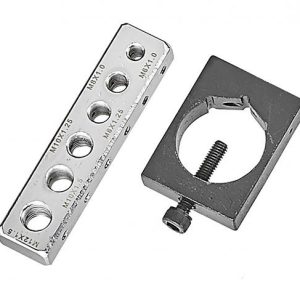 Helix Racing Products Safety Wire Drill Jig, Set Contains Nut and Head of Bolt Fixture and Bolt Thread Fixture – 390-8359