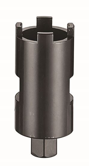 Helix Racing Products Swing Arm Lock Nut Socket, 2-IN-1, Black, Works on Honda 4-Stroke Models, OE Cross Reference Number 07908-4690003 – 390-8563