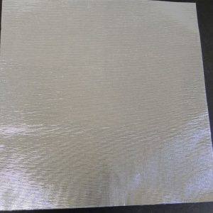 Helix Racing Products Heat Shield Material, 18 Inch Length X 18 Inch Width X 1/32 Inch Thick, Aluminized Fiberglass, With Adhesive – 401-1302