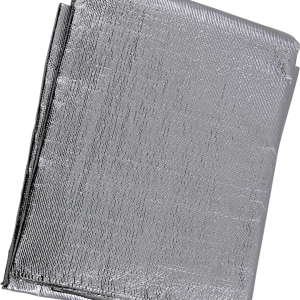 Helix Racing Products Heat Shield Material, 36 Inch Length X 36 Inch Width X 1/32 Inch Thick, Aluminized Fiberglass – 401-1336