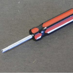 Helix Racing Products Valve Stem Tool, Use to Remove Valve Cores, With Screwdriver Handle – 041-0444