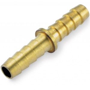 Helix Racing Products Coupler Fitting, 1/2 Inch Hose Barb, Straight, Without O-Ring, Without Jam Nut, Brass, Single – 052-0430