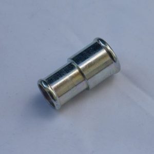 Helix Racing Products Radiator Hose Reducer, 3/4 Inch to 5/8 Inch Connection Size, Push-IN, Plated Steel – 058-2285