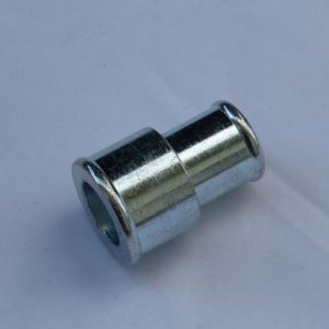 Helix Racing Products Radiator Hose Reducer, 1 Inch to 3/4 Inch Connection Size, Push-IN, Plated Steel – 058-2295