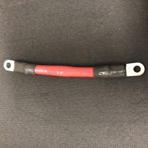 Helix Racing Products Battery Cable, For Lawn and Garden Equipment/ Powersports Vehicle Battery, Eyelet Terminal, Red Positive, 4 Inch – 680-6704