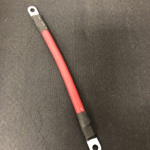 Helix Racing Products Battery Cable, For Lawn and Garden Equipment/ Powersports Vehicle Battery, Eyelet Terminal, Red Positive, 6 Inch – 680-6706