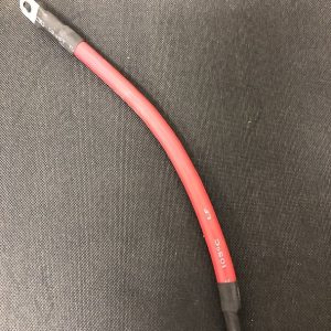 Helix Racing Products Battery Cable, For Lawn and Garden Equipment/ Powersports Vehicle Battery, Eyelet Terminal, Red Positive, 8 Inch – 680-6708