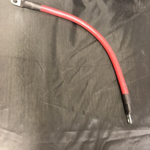 Helix Racing Products Battery Cable, For Lawn and Garden Equipment/ Powersports Vehicle Battery, Eyelet Terminal, Red Positive, 10 Inch – 680-6710
