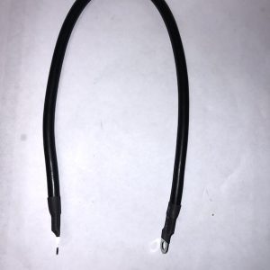 Helix Racing Products Battery Cable, For Lawn and Garden Equipment/ Powersports Vehicle Battery, Eyelet Terminal, Black Negative, 18 Inch – 680-6738