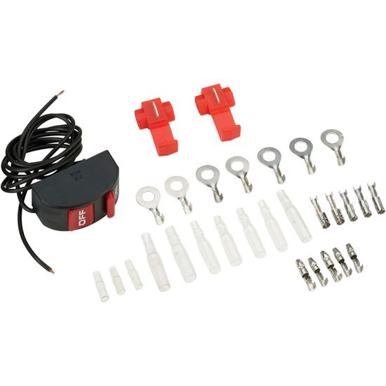 Helix Racing Products Multi Function Switch, Universal, Panel/ Dash/ Flat Mount, On/ Off Toggle/ Kill/ Winch/ Accessory Function – 688-8101