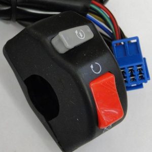 Helix Racing Products Ignition Switch, Universal, Rocker Style On/Off Switch and Momentary Push Button for Engine Start, Handle Bar Mount – 795-3535