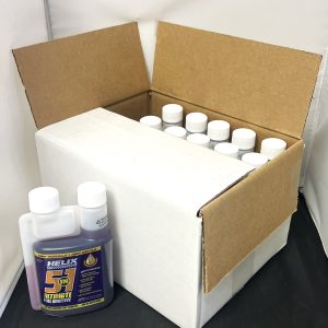 Helix Racing Products Fuel Additive, 5-IN-1 Ultimate, Fuel System Cleaner, For Diesel and Gasoline, Treats Up to 16 Gallons of Fuel – 911-1212-C