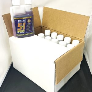 Helix Racing Products Fuel Additive, 5-IN-1 Ultimate, Fuel System Cleaner, For Diesel and Gasoline, Treats Up to 16 Gallons of Fuel – 911-1212-C