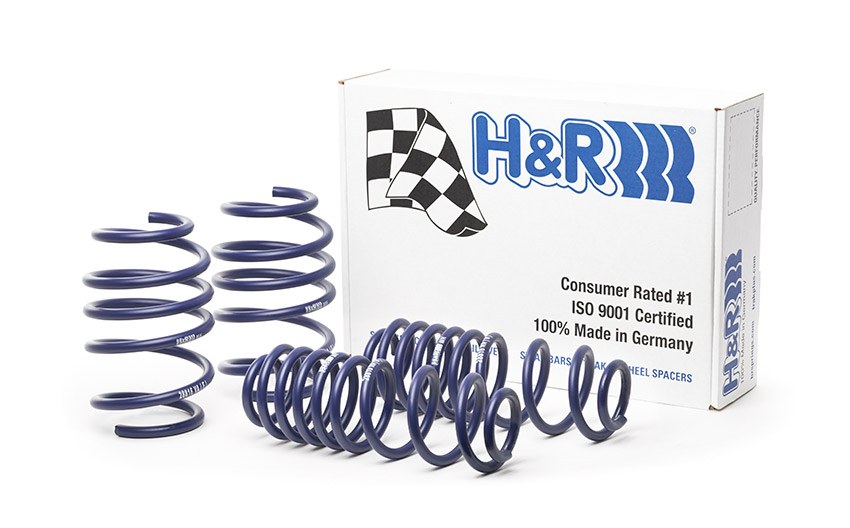 H&r Lowering Kit, Sport Spring, 1.0 Inch Front/ Rear Drop, Without Shocks, Set of 4 Springs – 28816-1